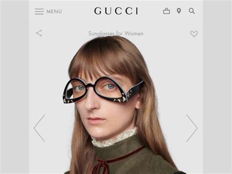 gucci new glasses upside down|Gucci upside down glasses.